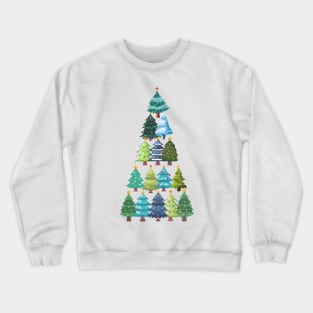 Christmas tree Crewneck Sweatshirt